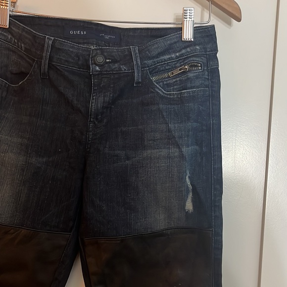 GUESS skinny moto jeans with great details! - Picture 2 of 5